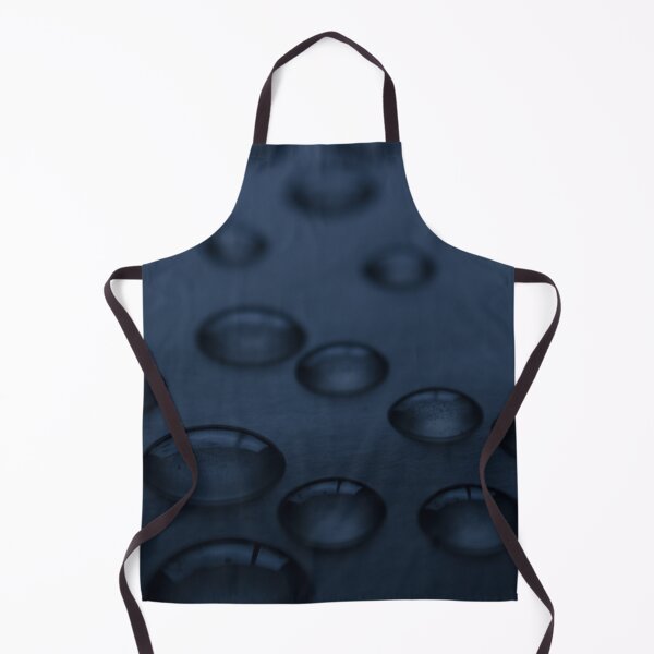 Item preview, Dark Water Drops on Surface, Black and Blue photograph designed and sold by KellyTheresaPic.