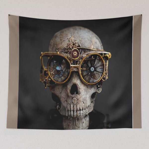 Item preview, Steampunk Skull  for a gift to man designed and sold by Anna-Kik.