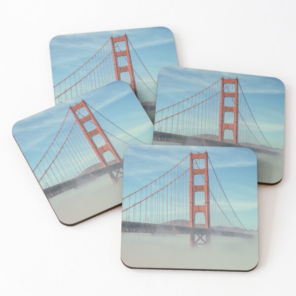 Item preview, Golden Gate with Fog designed and sold by jvnimages.