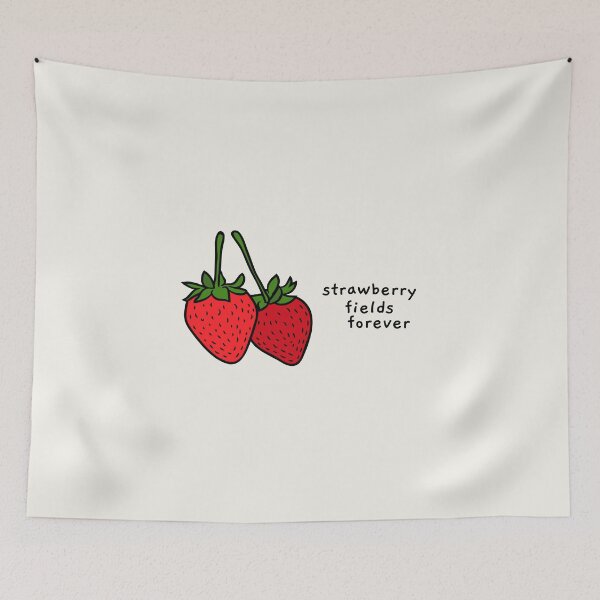Item preview, strawberry fields forever designed and sold by AprilCreations.