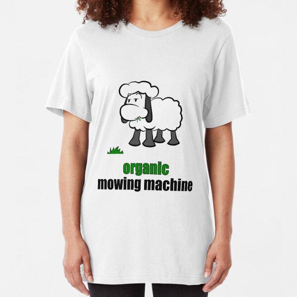 organic mowing maschine Slim Fit T-Shirt