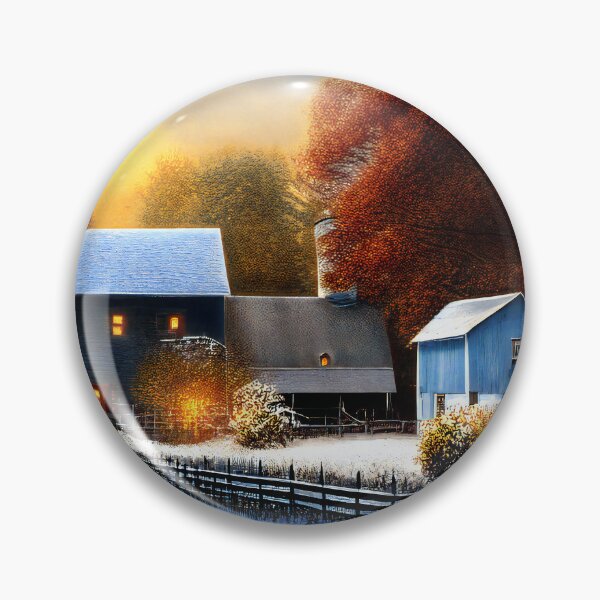 Item preview, Autumn Season at the Farm, Early Morning Chores designed and sold by Itaya Art.
