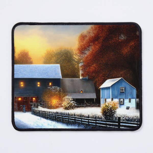 Item preview, Autumn Season at the Farm, Early Morning Chores designed and sold by Itaya Art.