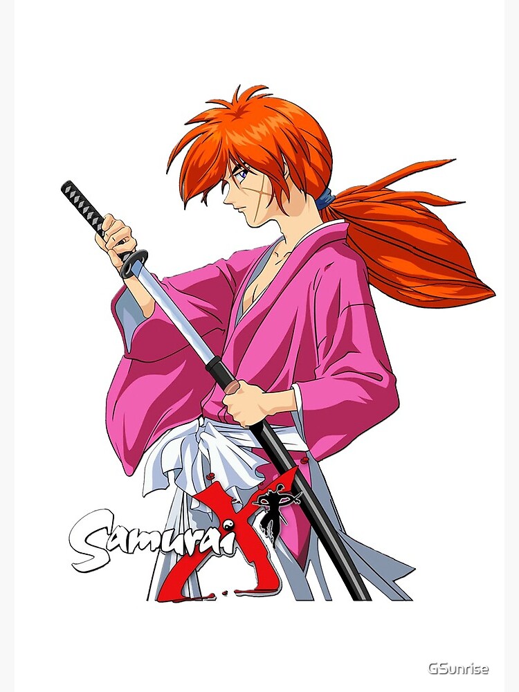 Himura Kenshin Battousai Samurai X Spiral Notebook for Sale by GSunrise