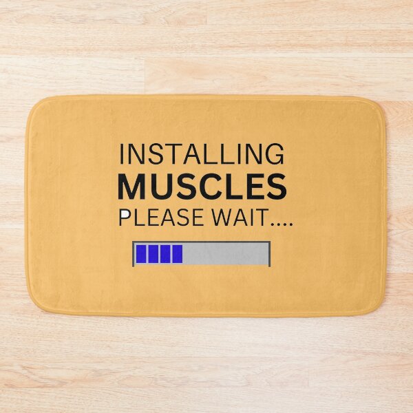 Item preview, Installing muscles t shirt designed and sold by Hasnat Hameed.