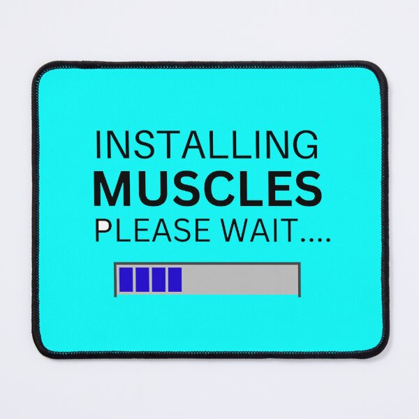 Item preview, Installing muscles t shirt designed and sold by Hasnat Hameed.