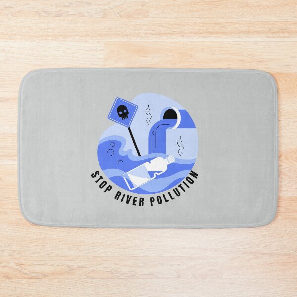 Item preview, River Pollution | Stop River Pollution | Save The Environment  designed and sold by PrintyRelatable.