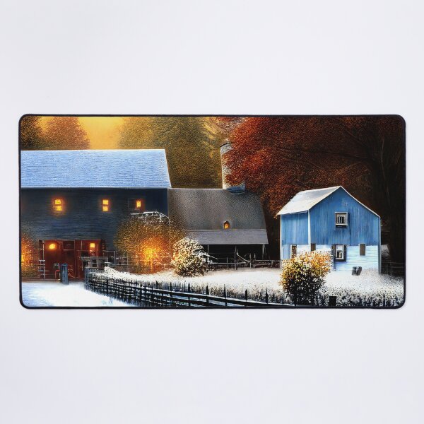 Item preview, Autumn Season at the Farm, Early Morning Chores designed and sold by Itaya Art.