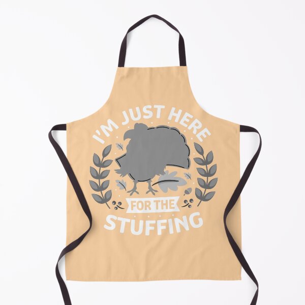 Item preview, I’m Just Here for the Stuffing v.03 - grayscale version designed and sold by st0n0ga.