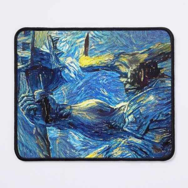 Item preview, Dragon Age Inquisition Iron Bull Starry Night designed and sold by weirdo97.