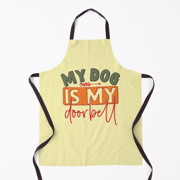 Item preview, My Dog is My Doorbell - Funny Pet Owner designed and sold by DebbisPalette.