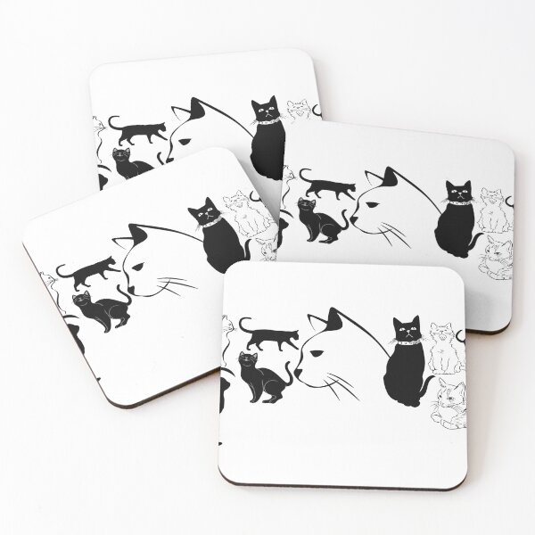 Item preview, CAt pet bowl black and white designed and sold by SoulWriter.