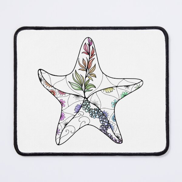 Item preview, Tangled Rainbow Starfish designed and sold by lezell.