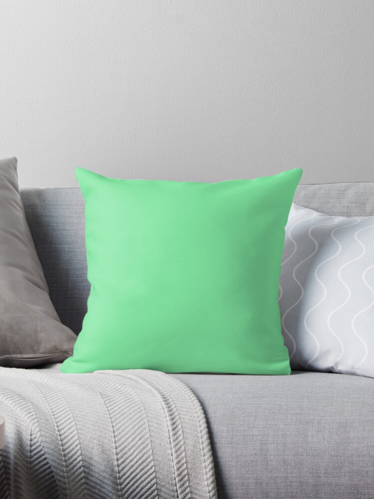 Lime hot sale green pillows