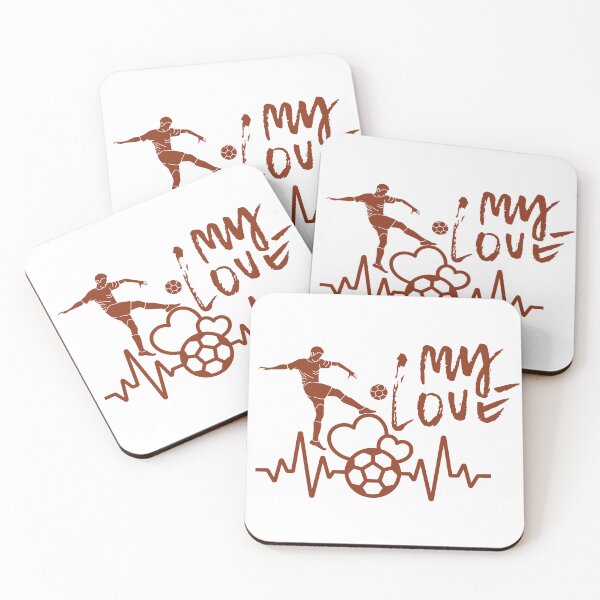 Item preview, My Second Love Is Football designed and sold by ApurwaArtShop.