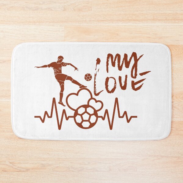 Item preview, My Second Love Is Football designed and sold by ApurwaArtShop.