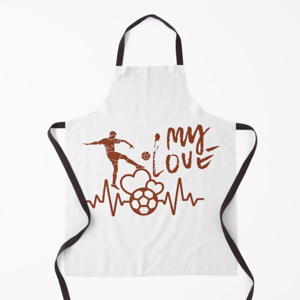 Item preview, My Second Love Is Football designed and sold by ApurwaArtShop.