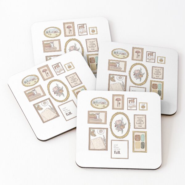 Item preview, Fall Aesthetic Frame Layout Illustration designed and sold by IllustrativeJoy.