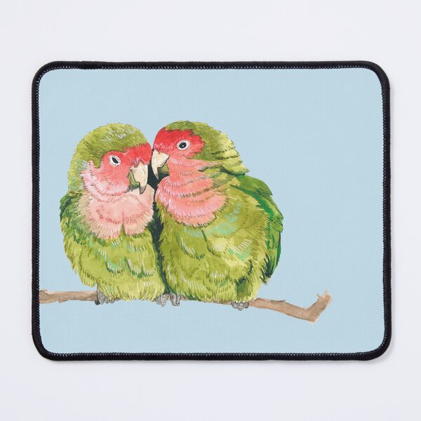 Item preview, LOVE BIRD COUPLE-Agapornis designed and sold by BEATRIZ ABAITUA.