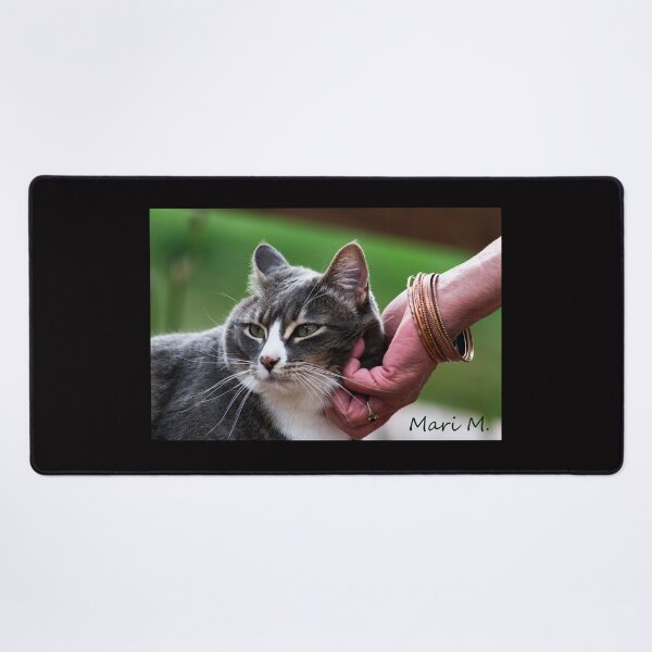Item preview, Gray cat designed and sold by MoreGoodArt.