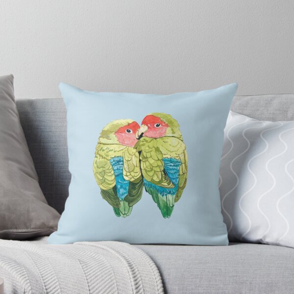 Item preview, LOVE BIRDS COUPLE-Agapornis designed and sold by BEATRIZ ABAITUA.