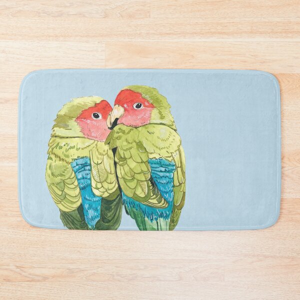 Item preview, LOVE BIRDS COUPLE-Agapornis designed and sold by BEATRIZ ABAITUA.