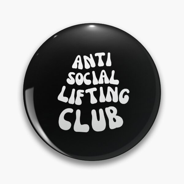 Item preview, ANTI SOCIAL LIFTING CLUB FOR A WEIGHTLIFTER designed and sold by appareltolove.
