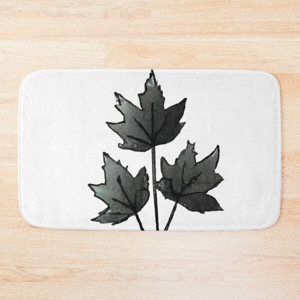 Item preview, Black leaves designed and sold by SteamedpunkVegg.