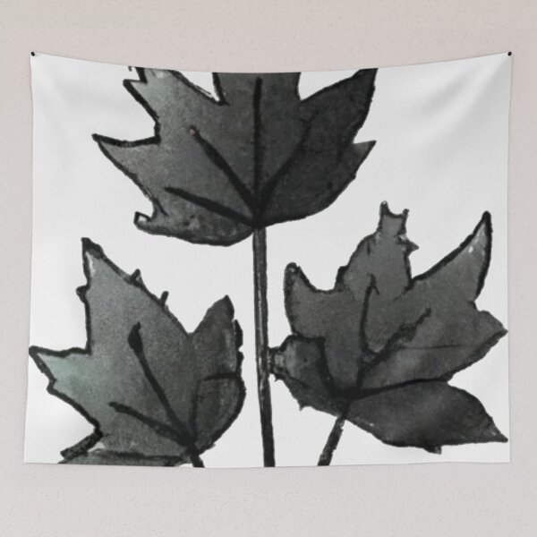 Item preview, Black leaves designed and sold by SteamedpunkVegg.