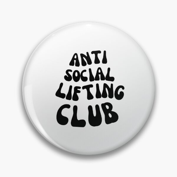 Item preview, ANTI SOCIAL LIFTING CLUB FOR A WEIGHTLIFTER designed and sold by appareltolove.