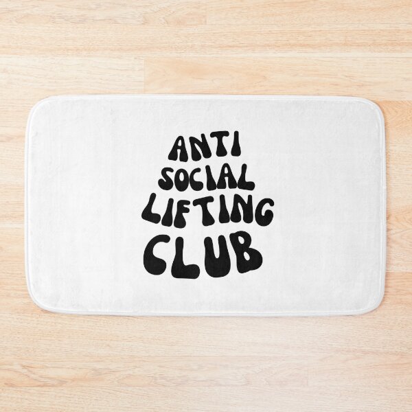 Item preview, ANTI SOCIAL LIFTING CLUB FOR A WEIGHTLIFTER designed and sold by appareltolove.
