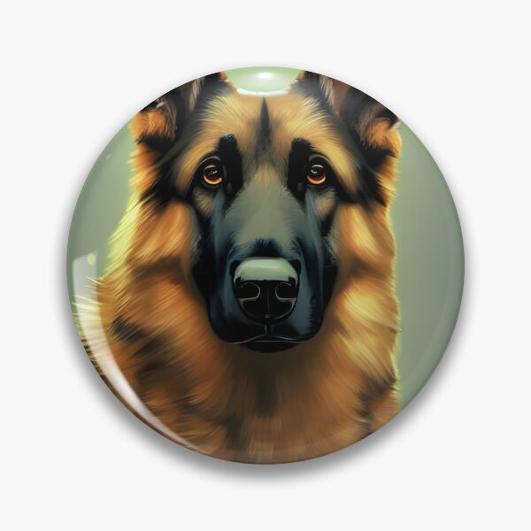 Item preview, German shepherd portrait - classic Shepherd  designed and sold by Devin Farinsky.