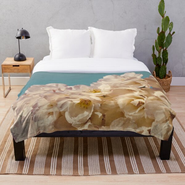 Item preview, Jardines de la Costa Oeste: Vintage Aqua Sakura designed and sold by Chancelrie.