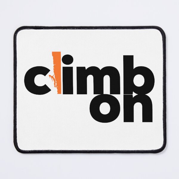Item preview, Climb On. Rock Climbing designed and sold by Boulder Design Co.