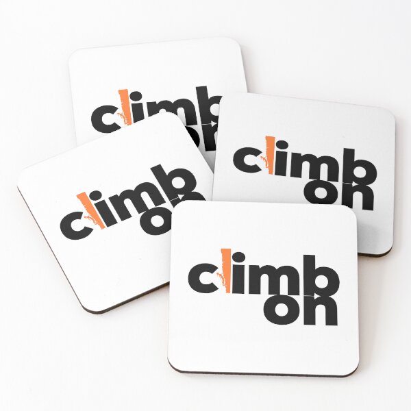 Item preview, Climb On. Rock Climbing designed and sold by Boulder Design Co.