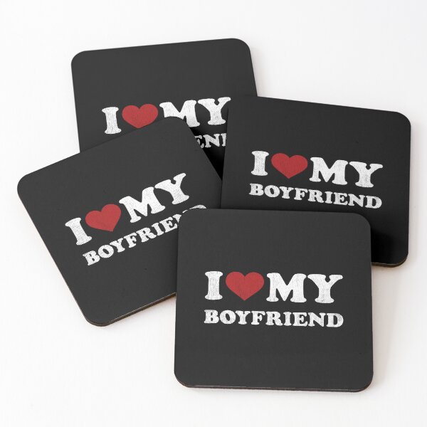 Item preview, I Love BF I Love my Boyfriend designed and sold by PandaPope.