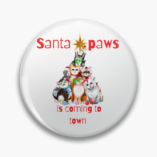 Item preview, santa paws is coming to town designed and sold by pat227jc.