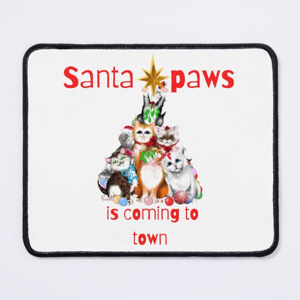 Item preview, santa paws is coming to town designed and sold by pat227jc.
