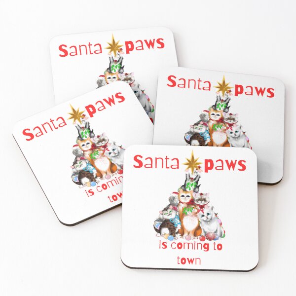Item preview, santa paws is coming to town designed and sold by pat227jc.