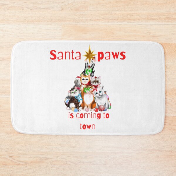 Item preview, santa paws is coming to town designed and sold by pat227jc.