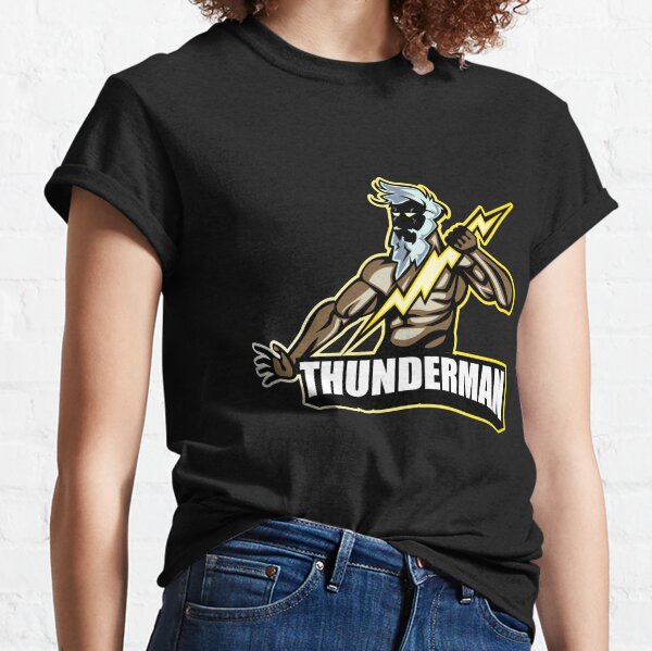 Aztec Graphics Trenton Thunder Adult Thunder/Cloudman Navy T-Shirt Med