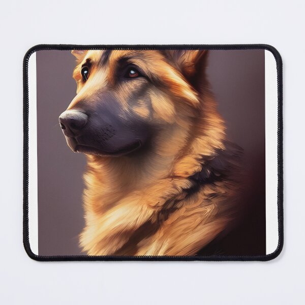Item preview, German shepherd portrait - classic Shepherd designed and sold by Devin Farinsky.
