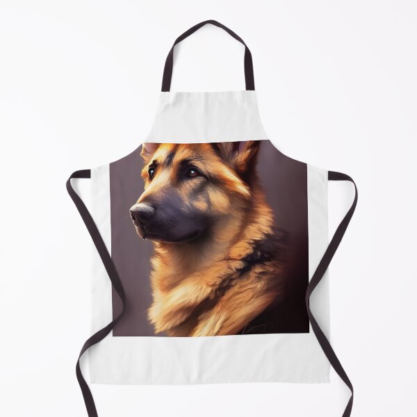 Item preview, German shepherd portrait - classic Shepherd designed and sold by Devin Farinsky.
