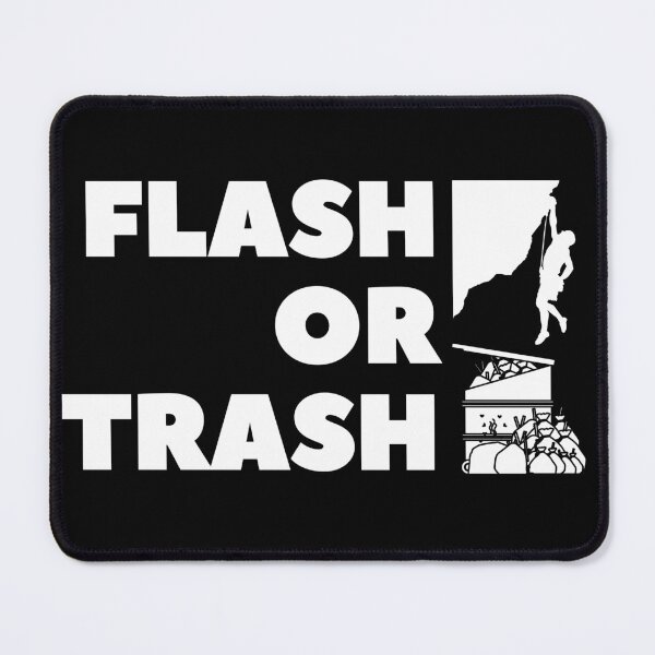 Item preview, Flash or Trash. Rock Climbing / Bouldering designed and sold by Boulder Design Co.