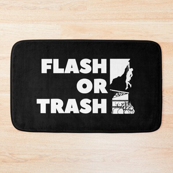 Item preview, Flash or Trash. Rock Climbing / Bouldering designed and sold by Boulder Design Co.