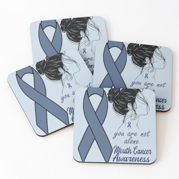 Item preview, you are not alone mouth cancer awareness designed and sold by tee-snipe.
