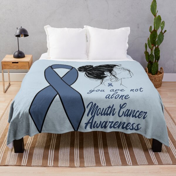 Item preview, you are not alone mouth cancer awareness designed and sold by tee-snipe.
