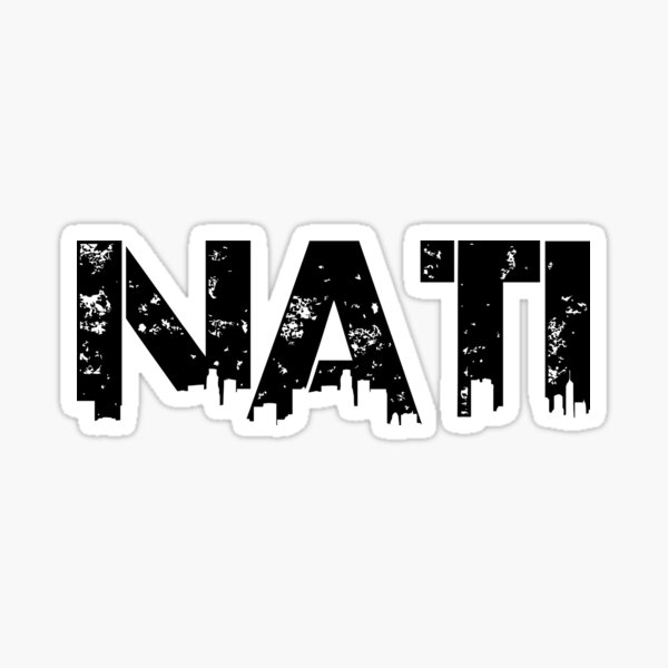 Nati, Cincinnati, Ohio Sticker