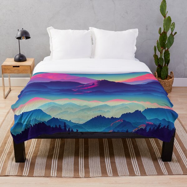Item preview, Mountain - landscape - forest - illustration designed and sold by ONORMAL.