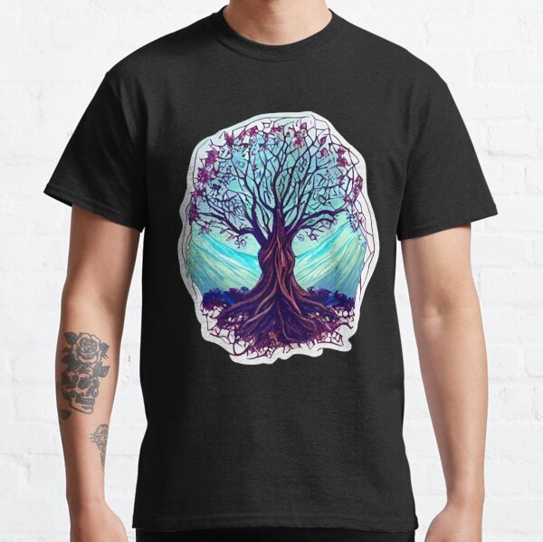 Aesthetic Design Wise Mystical Tree Unisex T-Shirt – Teepital – Everyday  New Aesthetic Designs